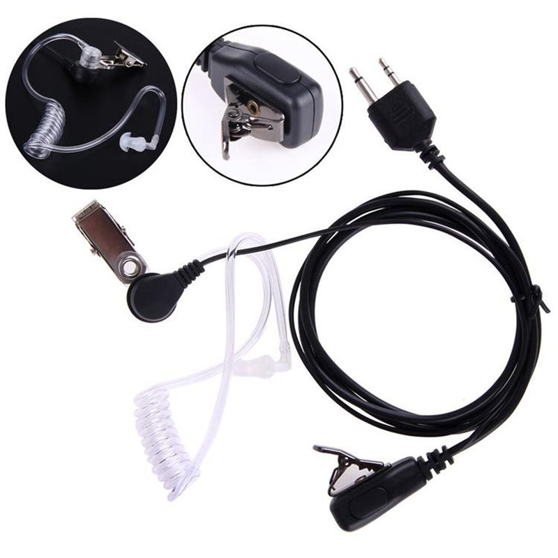 [Australia - AusPower] - Walkie Talkie Headset for Midland with Mic Security Earpiece for GXT1000VP4 LXT500VP3 GXT1050VP4 GXT1000XB (6 Packs) 