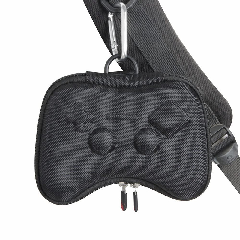 [Australia - AusPower] - Hermitshell Travel Case for 8Bitdo Sn30 Pro+ Bluetooth Controller Wireless Gamepad (Black Edition) Black Edition 