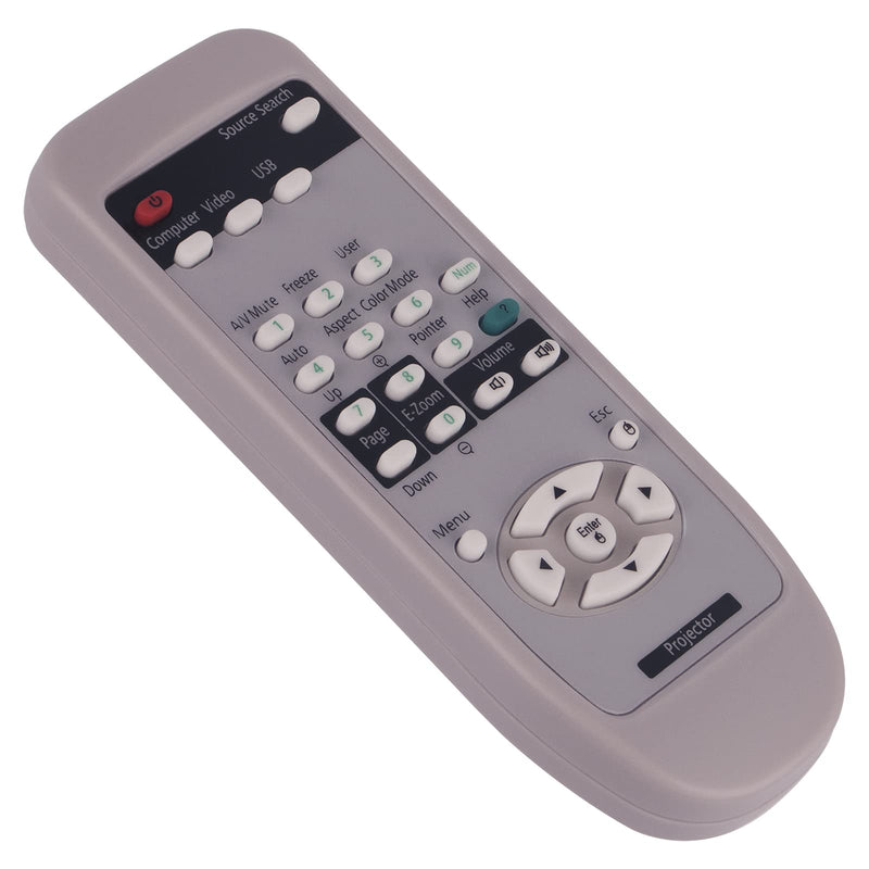 [Australia - AusPower] - PERFASCIN Projector Replacement Remote Control fit for EPSON EMP-1815 EMP-830 EMP-835 EMP-1830 EMP-7800 EMP-7850 EMP-7900 EMP-7950 EMP-8300 