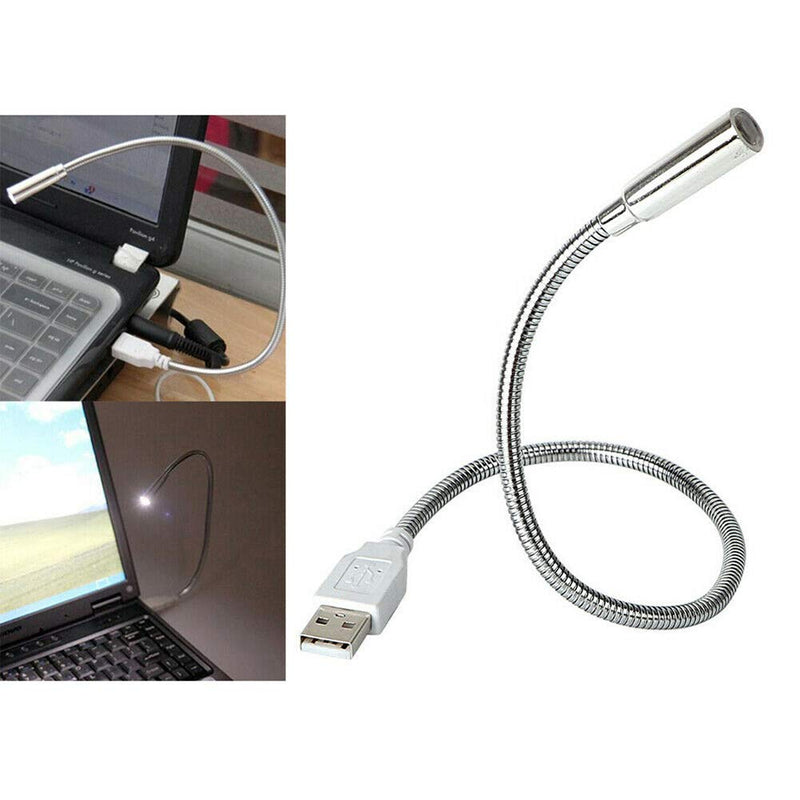 [Australia - AusPower] - Cotchear USB LED Flexible Light Lamp Keyboard Lights for Notebook Laptop PC Adjustable Eye Protection Single Lamp Hose USB Light 
