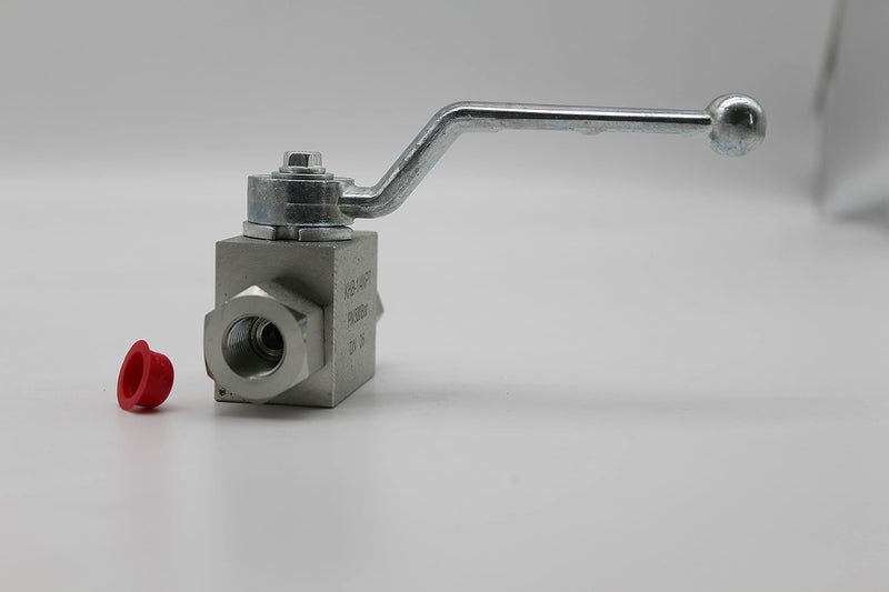 [Australia - AusPower] - KHB-3/8NPT Hydraulic Ball Valve 7250 PSI High Pressure 2 Way 3/8 "NPT KHB Shut-Off Ball Valve With 3/8 Quick Connect Plug 