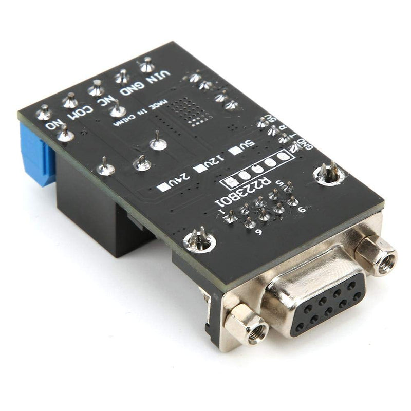 [Australia - AusPower] - DC 12V 1 Channel RS232 Delay Relay Module, RS232 Delay Relay Module 1 Channel Serial Port UART Multifunctional DC12V R223B01 