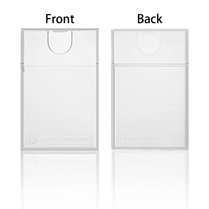 [Australia - AusPower] - Plastic Business Card Holder Clear Pocket Business Card Case Business Card Wallet Slim Business Card Carrier for Men and Women (9) 9 