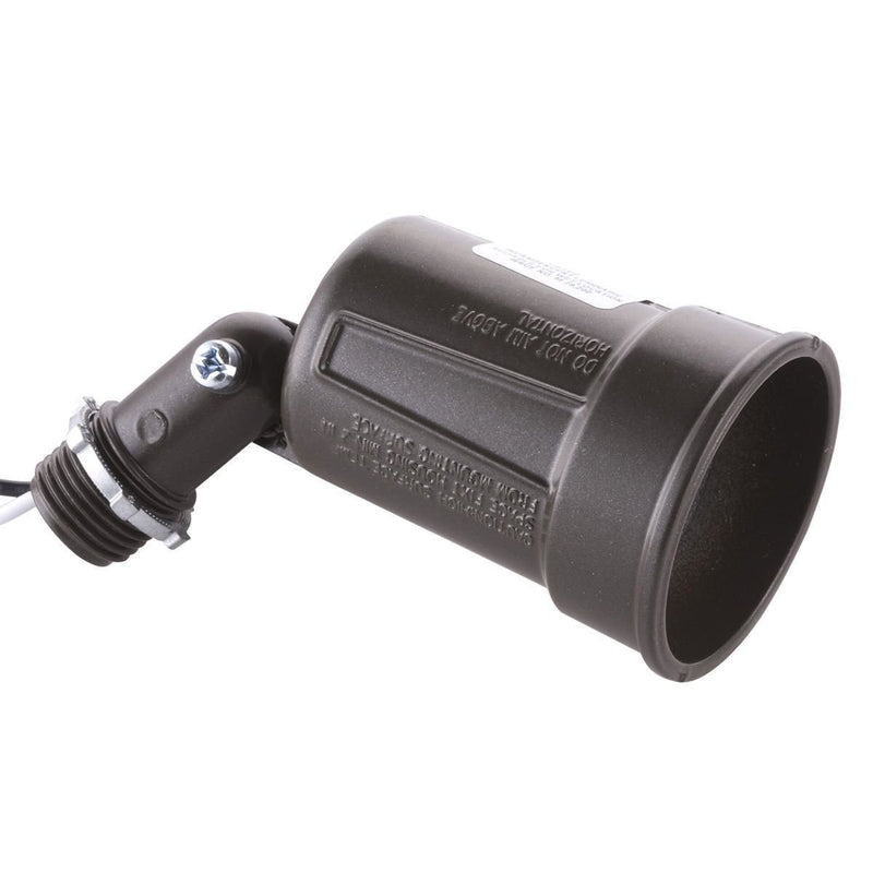 [Australia - AusPower] - BELL 5606-2 Raco 5606 Lamp holder, 100 W, Par38, Die Cast Zinc, Bronze 