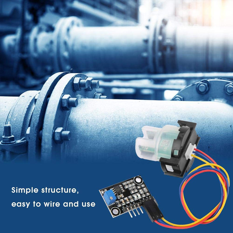 [Australia - AusPower] - Turbidity Sensor Module, Turbidity Sensor Water Quality Monitoring Sewage Turbidity Value Detection Module TSW-20M for Turbidity Measurement and Control of Washing Machines 