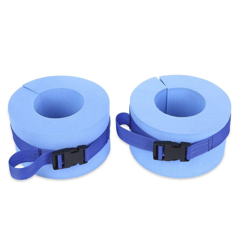 [Australia - AusPower] - Xnferty Foam Swim Aquatic Cuffs, Paired Water Aerobics Float Ring Fitness Exercise Set Workout Ankles Arms Belts with Quick Release Buckle for Swimming Fitness Training 
