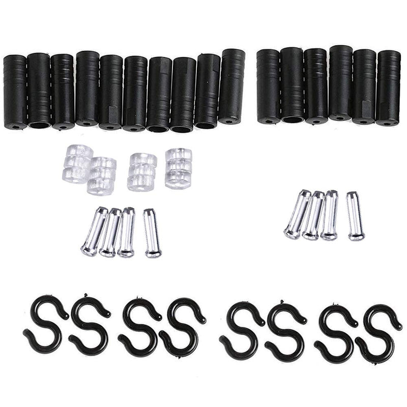 [Australia - AusPower] - YAKAMOZ 2-in-1 Universal Bike Bicycle Shift Derailleur Cable & Brake Cable Housing Replacement Kit for Moutain Road Bike Cycling Repairing 