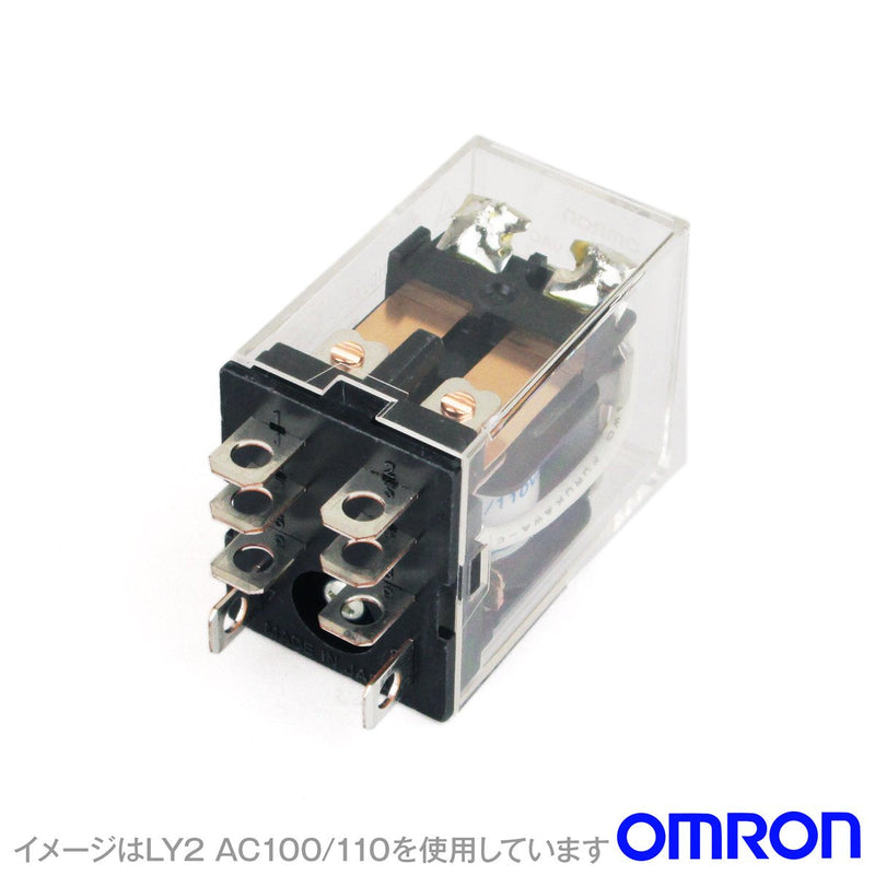 [Australia - AusPower] - OMRON INDUSTRIAL AUTOMATION LY2-AC24 POWER RELAY, DPDT, 24VAC, 10A, PLUG IN (1 piece) 