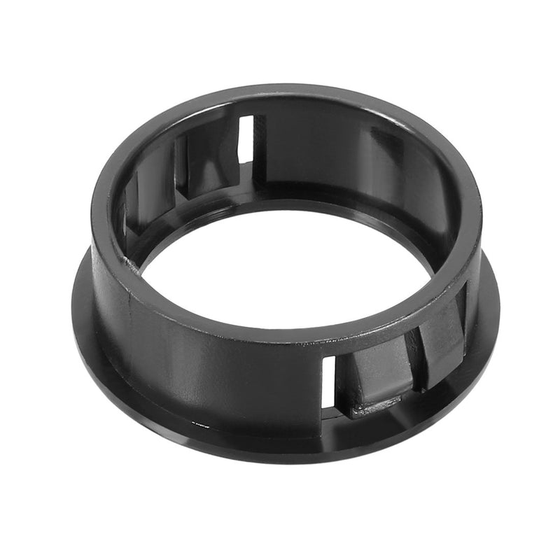 [Australia - AusPower] - uxcell 10pcs 30mm Mounted Dia Cable Hose Snap Bushing Grommet Protector Black 