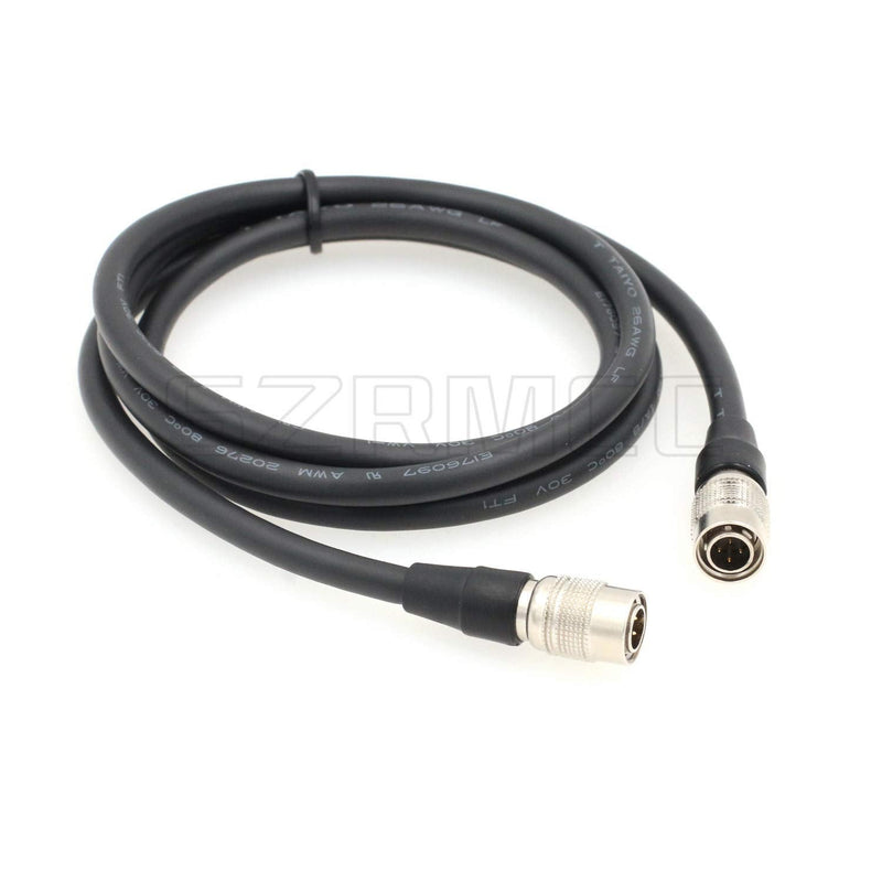 [Australia - AusPower] - SZRMCC Hirose 4 Pin Male to Hirose 4 Pin Male Power Cable for Sony Arri Camera to Zaxcom Sound Devices Zoom F4 F8 