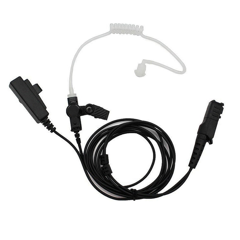 [Australia - AusPower] - abcGoodefg 2-Wire Two-Way Radio Surveillance Earpiece Kit for Motorola with one Pair Earmold Earbud Xpr3300 Xpr3500 XIR P6620 XIR P6600 E8600 E8608 Mototrbo 
