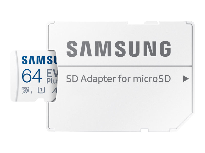 [Australia - AusPower] - Samsung Evo Plus 64GB MicroSD XC Class 10 UHS-1 Mobile Memory Card for Samsung Galaxy J3 J1 Nxt Ace A9 A7 A5 A3 Tab A 7.0 E 8.0 View On7 On5 Z3 