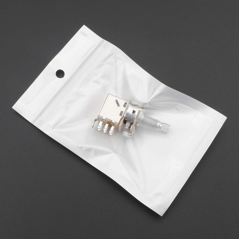 [Australia - AusPower] - Ellbest 300pcs 2.95” x 4.72” Clear Front White Back Bags, Resealable Zipper Bags Plastic Poly Pouches Heat Sealable Sample Bags for Jewelry Making Crafts Packing 2.95 x 4.72 inch 