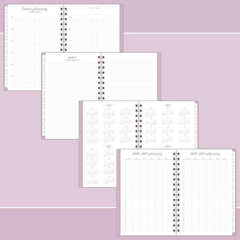 [Australia - AusPower] - Academic Planner 2020-2021, Cambridge Weekly & Monthly Planner, 5-1/2" x 8-1/2", Small, Workstyle, Dusty Pink Dot (1442-200A-19) 