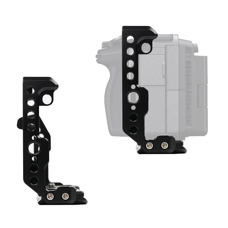 [Australia - AusPower] - FX30 FX3 Camera Cage, FX3 FX30 Cage with Cold Shoe Port for Sony FX3 FX30 Camera Case Camera Rig Cold Shoe 
