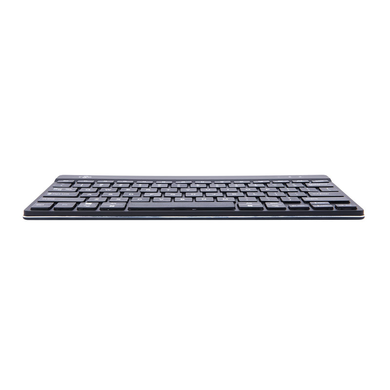 [Australia - AusPower] - R-Go Tools Compact Slim Ergonomic Wired-USB-C Keyboard for PC/Computer/Desktop/Windows/Linux/Mac QWERTY (US), Break LED Function, Black 