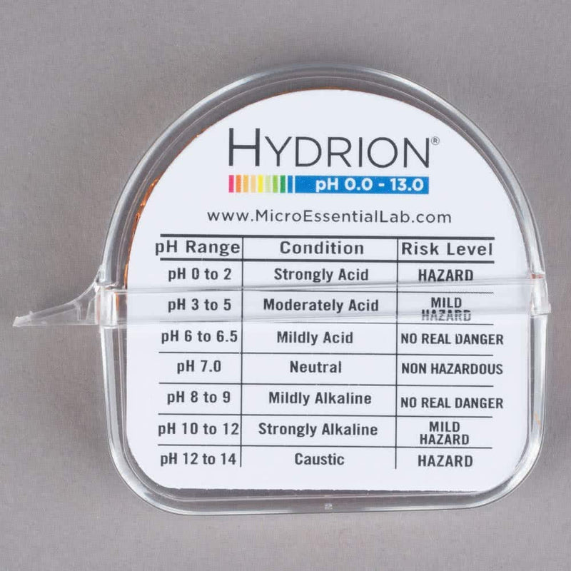 [Australia - AusPower] - Hydrion Ph Paper (93) with Dispenser and Color Chart - Full Range Insta Chek ph- 0-13 1 