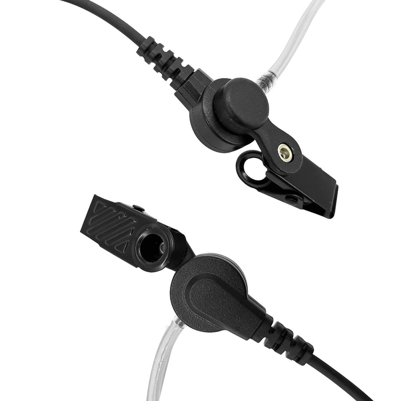 [Australia - AusPower] - WODASEN Acoustic Tube Earpiece Surveillance Headset with Single Wire Reinforced Cable Compatible with Kenwood Radios NX200 NX210 NX411 NX5200 TK2180 TK3180 TK5210 TK480 TK290 