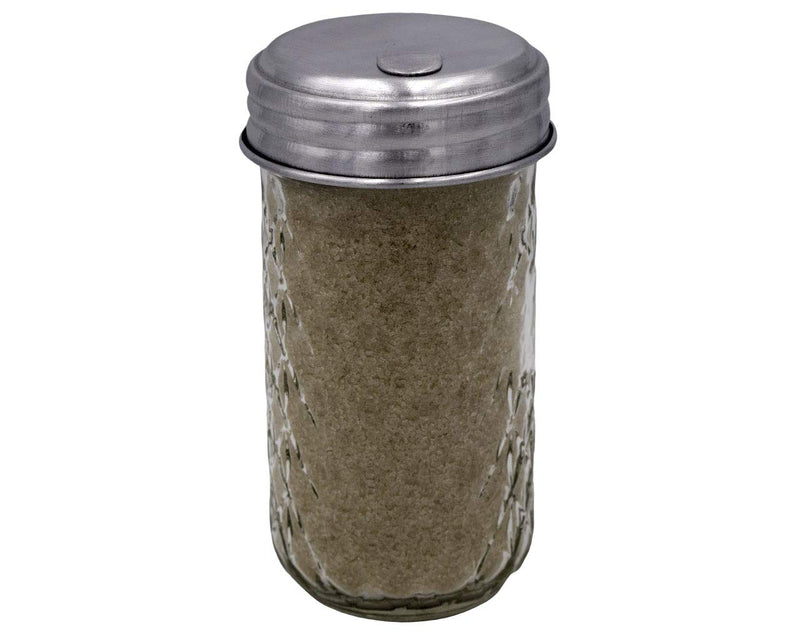 [Australia - AusPower] - Sugar Lid With Flap, Retro Style, for Pouring, Shaking, Dispensing Sugar by Mason Jar Lifestyle (2 Pack, Regular Mouth) Aluminum 
