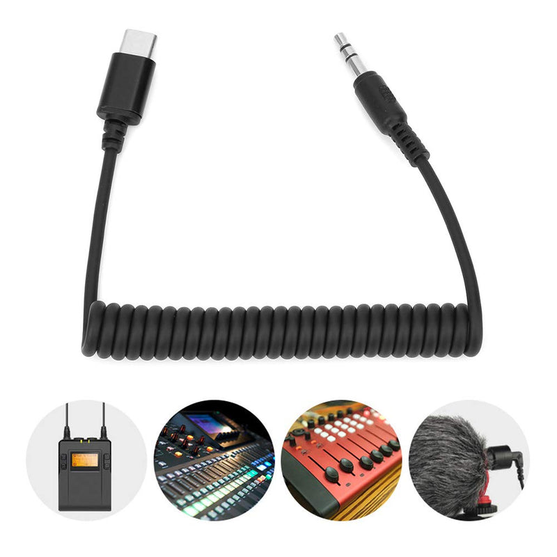 [Australia - AusPower] - Audio Cable, Wireless Receiver Mobile Phone Adapter Cable for Android TypeC Port Equipment for Android Phone/Tablet/PC 