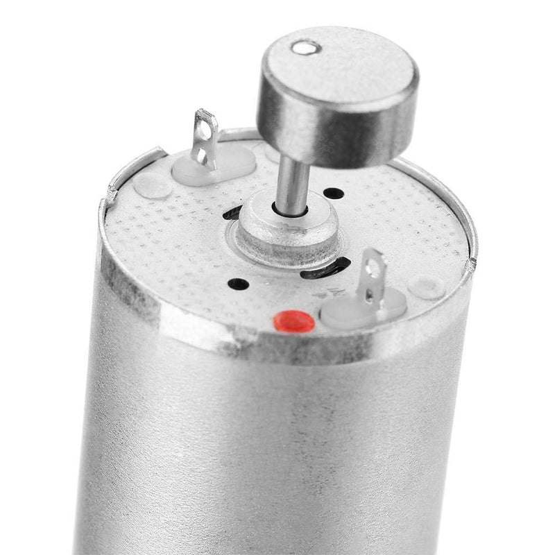 [Australia - AusPower] - Vibration Motor DC 12V Double Shaft High Torque Electric Vibrating Motor Strong Vibration Motor with 2 Eccentric Rotating Wheels 