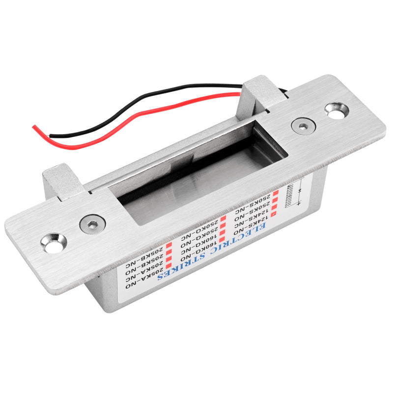 [Australia - AusPower] - Heavy Duty Electric Door Strike Lock ANSI Standard 12V DC Fail-Secure or Fail-Safe Adjustable for Access Control Cylindrical Locksets or Mortise Lock 