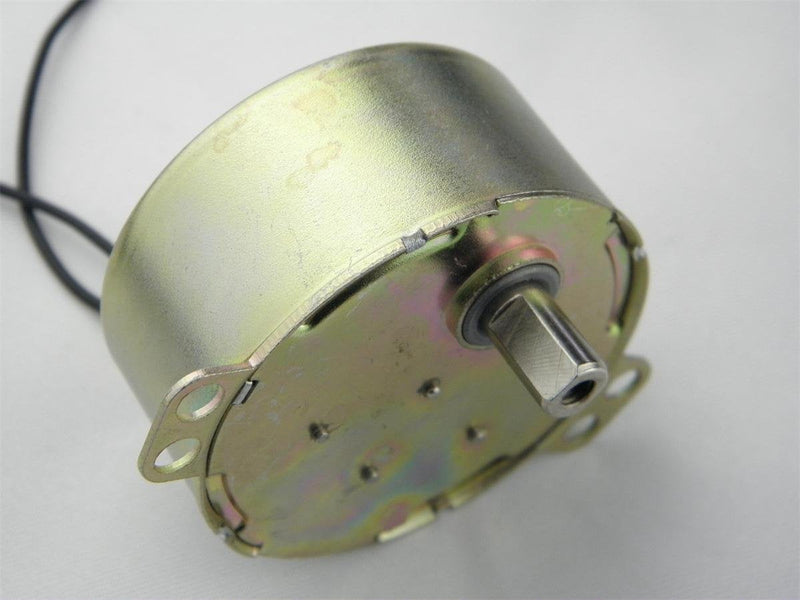 [Australia - AusPower] - CHANCS TYD-50 Small Synchronous Gear Motor AC 110V 5-6RPM CCW Torque Flush Shaft For School Project 