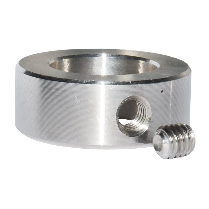 [Australia - AusPower] - KZNANZN Set Screw Shaft Collar Bore 1" Width 5/8 inch 304 Stainless Steel Silvery 2Pcs 1" 