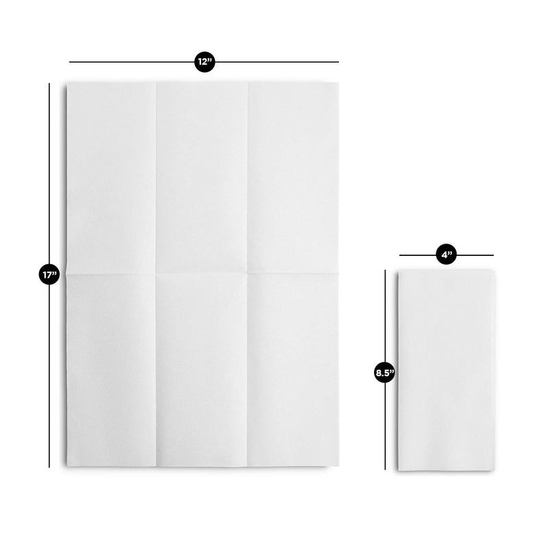 [Australia - AusPower] - Servietto Disposable Linen-Feel Guest Towels [Pack of 100] - Disposable Cloth-Like Hand Towels - Soft and Absorbent Paper Napkin for Kitchen, Bathroom, Party, Wedding, Or Event 