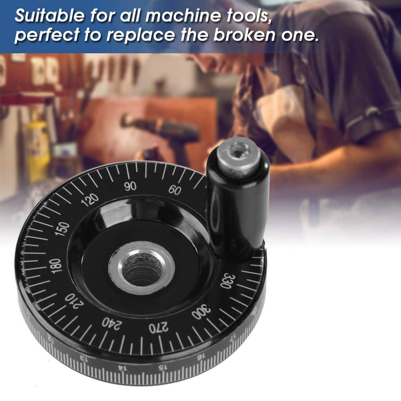 [Australia - AusPower] - Garosa Milling Hand Wheel ,1063mm Solid Bakelite Hand Wheel Scale Handwheel Machinery Accessory Industrial Machine Tool ,for Lathe Milling Machine 