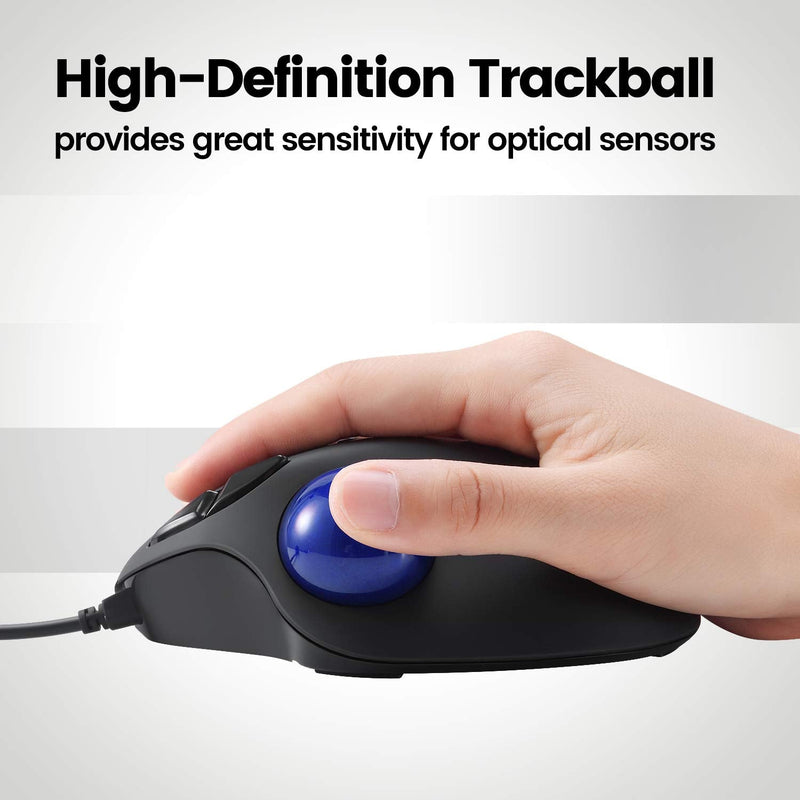 [Australia - AusPower] - Perixx PERIPRO-303GB Small Trackball 34mm Replacement Ball for Perimice and M570 Elecom Kensington Glossy Blue (18025) 