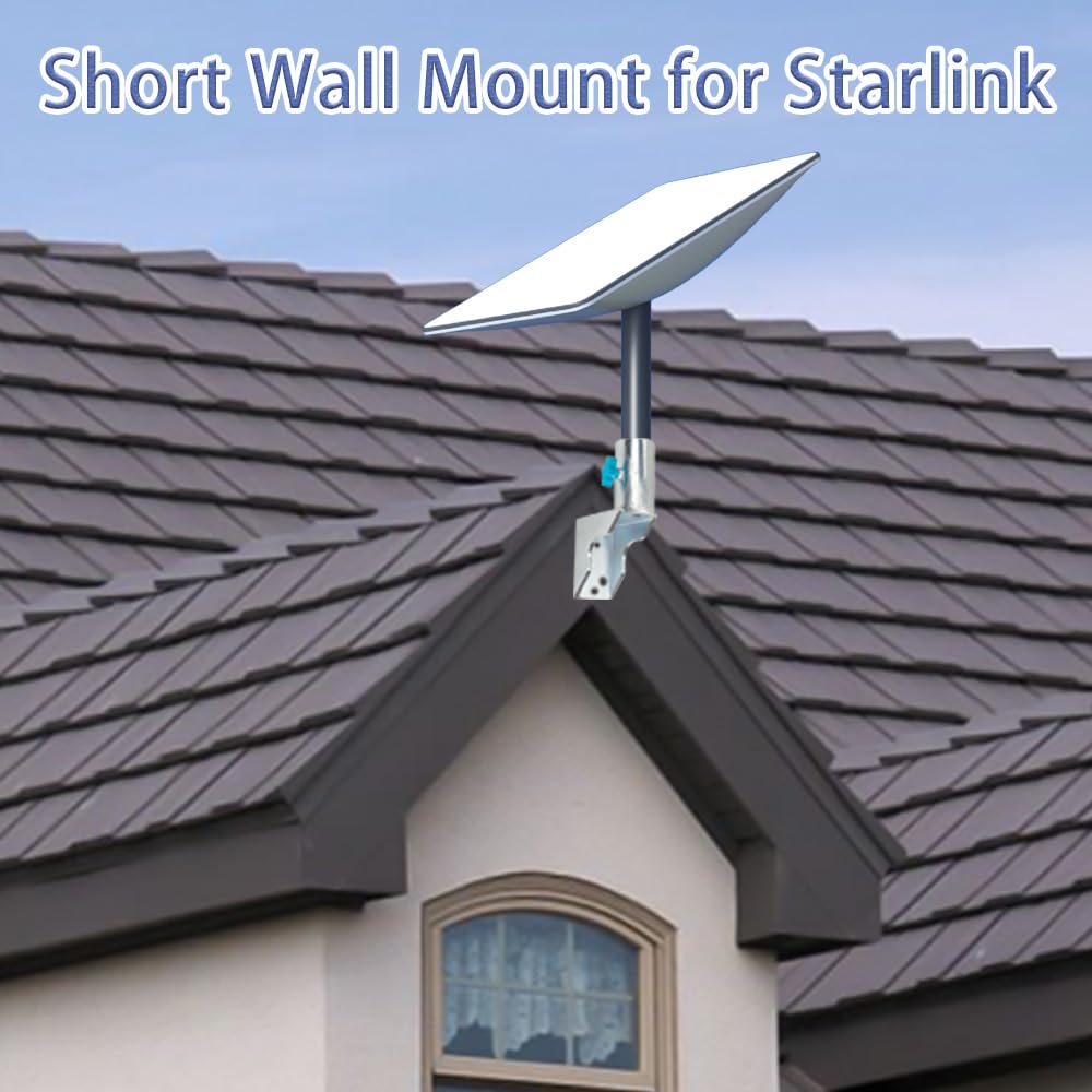 Aspotify Short Wall Mount for Starlink Mount, for Starlink Mounting Kit ...