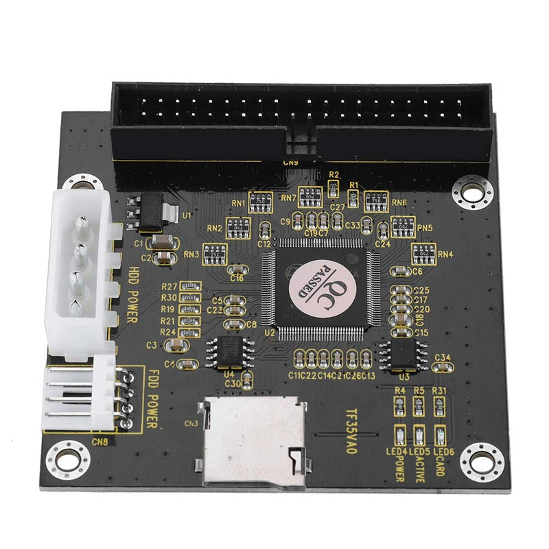[Australia - AusPower] - ASHATA SD Card to 2.5 Inch IDE Adapter,TF Memory Card to IDE 40Pin Male Adapter for DOS/Linux/Windows 98SE, Me, 2000, XP and for Vista. 