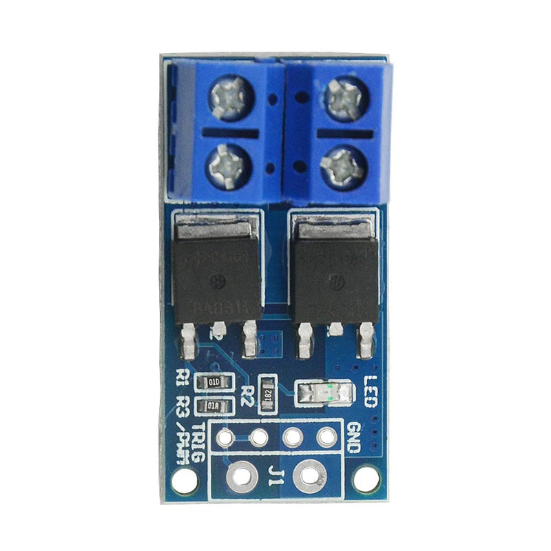 [Australia - AusPower] - WMYCONGCONG 10 PCS MOSFET Trigger Switch Drive Module DC 5V-36V 15A 400W Dual High-Power 0-20KHz Electronic Switch Control Board DC Motor Speed Controller 