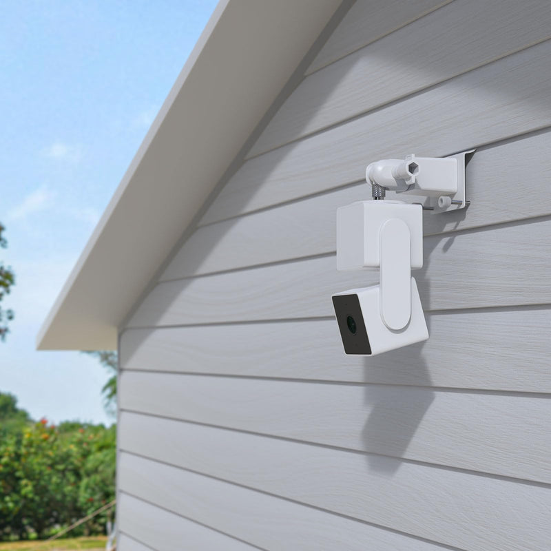 [Australia - AusPower] - Koroao Vinyl Siding Mount Compatible with Wyze Cam Pan V3 Camera (White) 