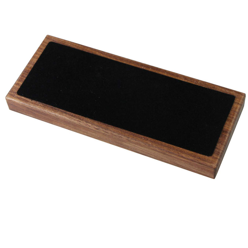 [Australia - AusPower] - Wood Pen Tray Desktop Office Storage Box Coin Keys Holder 