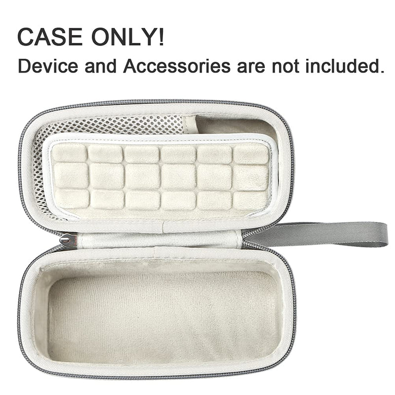 [Australia - AusPower] - RAIACE Hard Carrying Case for Roam Portable Smart Bluetooth Speaker. (Case Only, Not Include The Device)-Grey(Grey Lining) Grey(Grey Lining) 