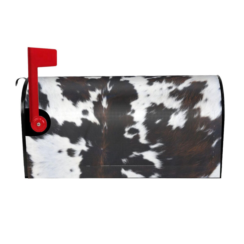 [Australia - AusPower] - Cow Print Mailbox Covers Magnetic Standard Size Mailbox Wraps Letter Post Mailbox Cover 21" X 18" for Holiday Garden Yard Decor Cow Print 
