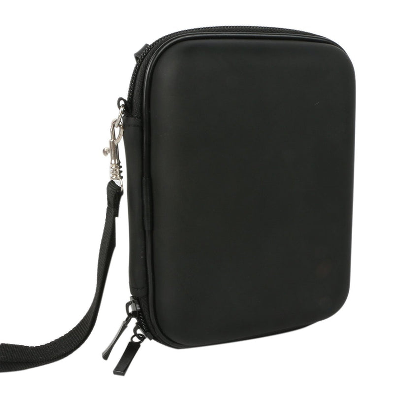 [Australia - AusPower] - Co2Crea Hard EVA Shockproof Carrying Case Pouch Bag for Western Digital, Ultra Slim Essential Elements, Canvio, Samsung M3 Slimline, Passport - Black 