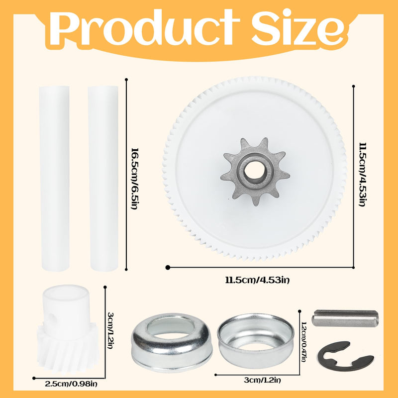 [Australia - AusPower] - New Upgrade 882699 Drive Gear Kit, Trash Compactor Drive Gear Kit Compatible with Whirlpool, KitchenAid, Kenmore, Sears, Jenn-Air, Replace 735285 749046 777103 4163381 416338 882699 
