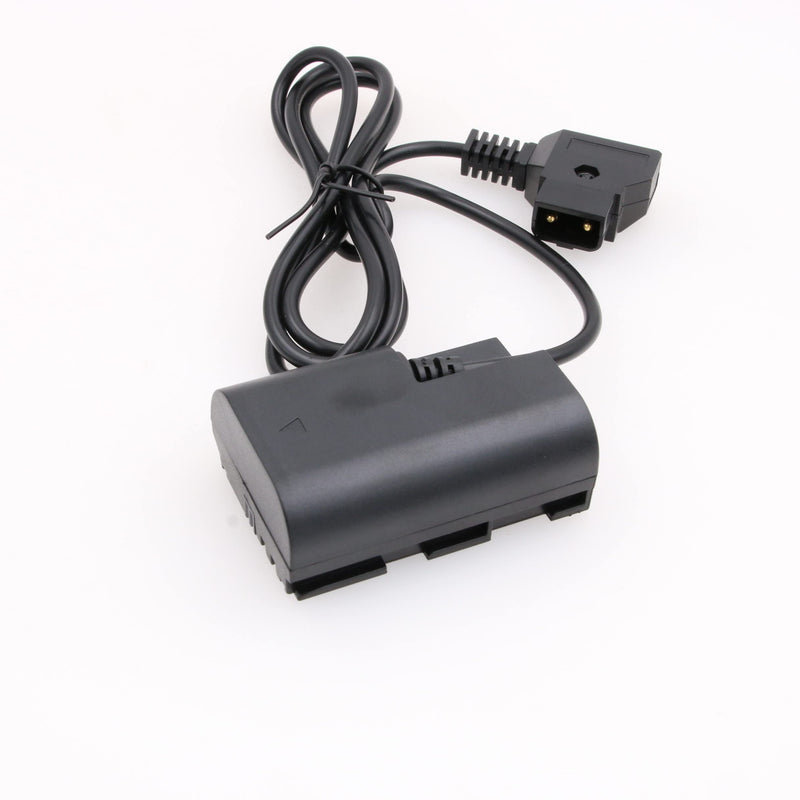 [Australia - AusPower] - ZBLZGP D-tap to LP-E6 E6 Dummy Battery Power Adapter for Canon 60D 70D 80D Camera SmallHD 501 502 702 Monitor (Straight Cable) Straight Cable 