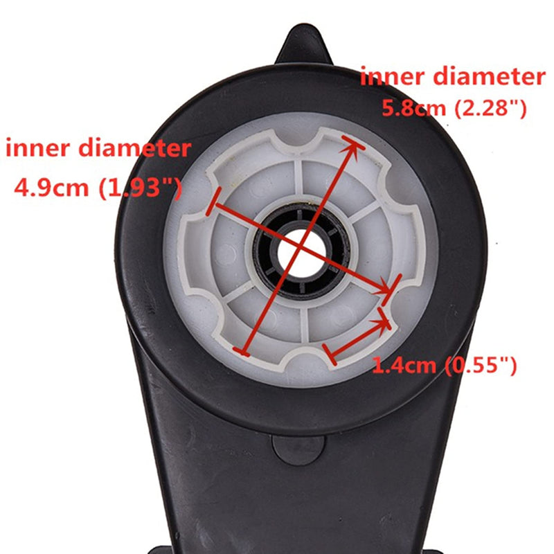 [Australia - AusPower] - jiaruixin 12V550 40000RPM DC Motor Gearbox, Suitable for Children's Riding SUV Accessories, High-Speed RS550 12V High Torque Motor Gearbox, for Children Riding Toy Replacement Parts 