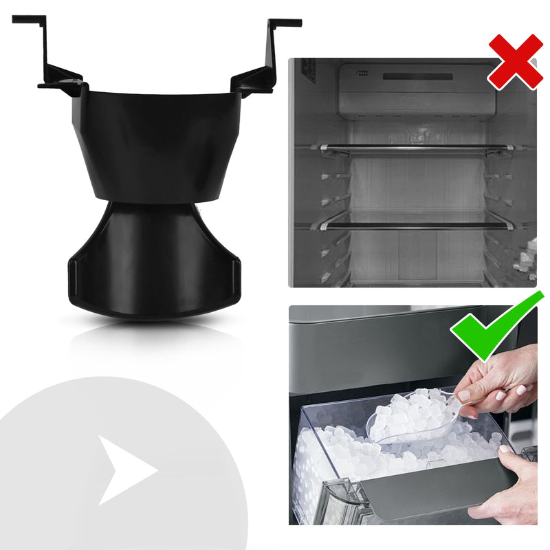 [Australia - AusPower] - Refrigerator Ice Dispenser Funnel WR17X11267 for GE, Replace 947252 AH652226 EA652226 PS652226 WR17X10743 WR17X11148 WR17X11277 