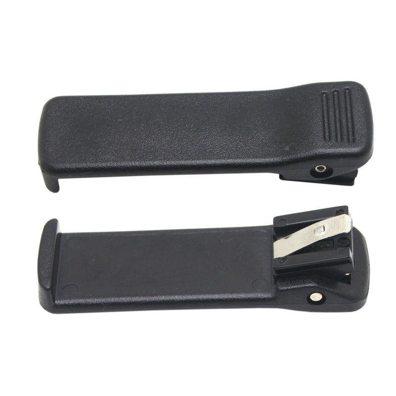 [Australia - AusPower] - Kymate HLN8255B Belt Clip 3 Inch Spring Action - Compatible with Motorola EP450 CP040 CP150 CP185 CP200 CP200D CP200XLS GP300 GP350 GTX P110 P1225 PR400 SP10 SP21 SP50 Two Way Radios 5PACK 