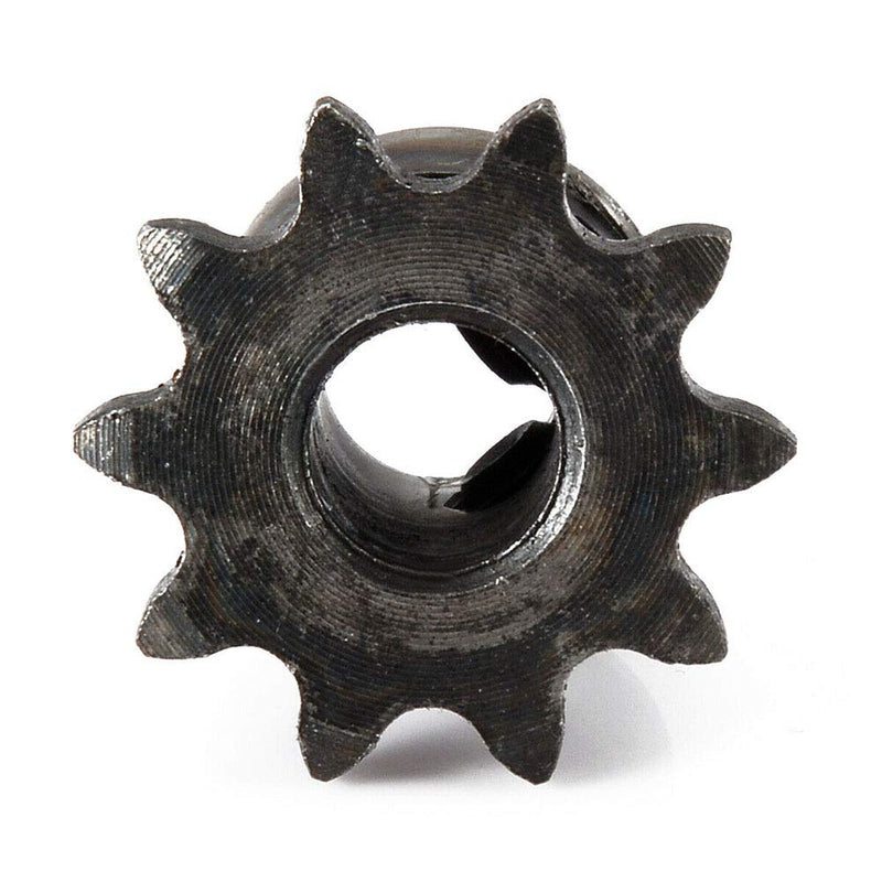 [Australia - AusPower] - Acxico 2Pcs 8mm Bore 10 Teeth 10T Metal Pilot Motor Gear Roller Chain Drive Sprocket 