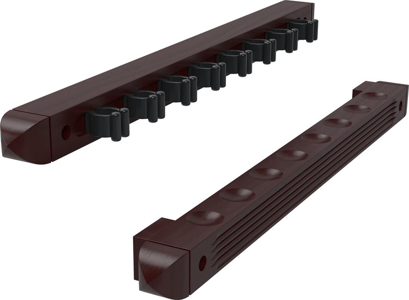 [Australia - AusPower] - Fat Cat 2-Piece Wall Mounted Hardwood Billiard/Pool Cue Rack, 