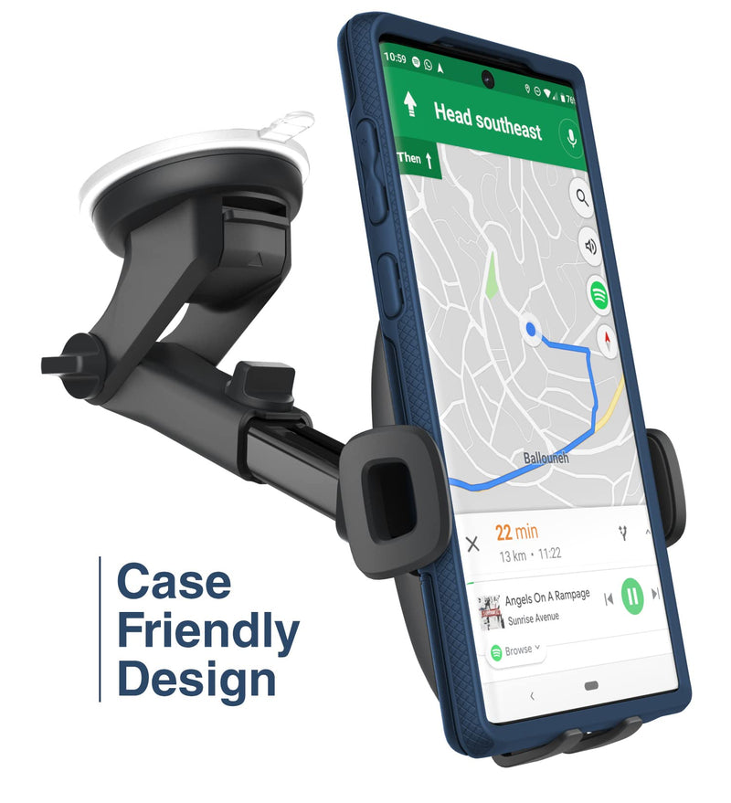 [Australia - AusPower] - Encased Car Mount Phone Holder for Samsung Galaxy S9/S10/S20/S21/S22 Ultra/Plus/Note 10/20 Car Mount Holder - Windshield/Dashboard Compatible 