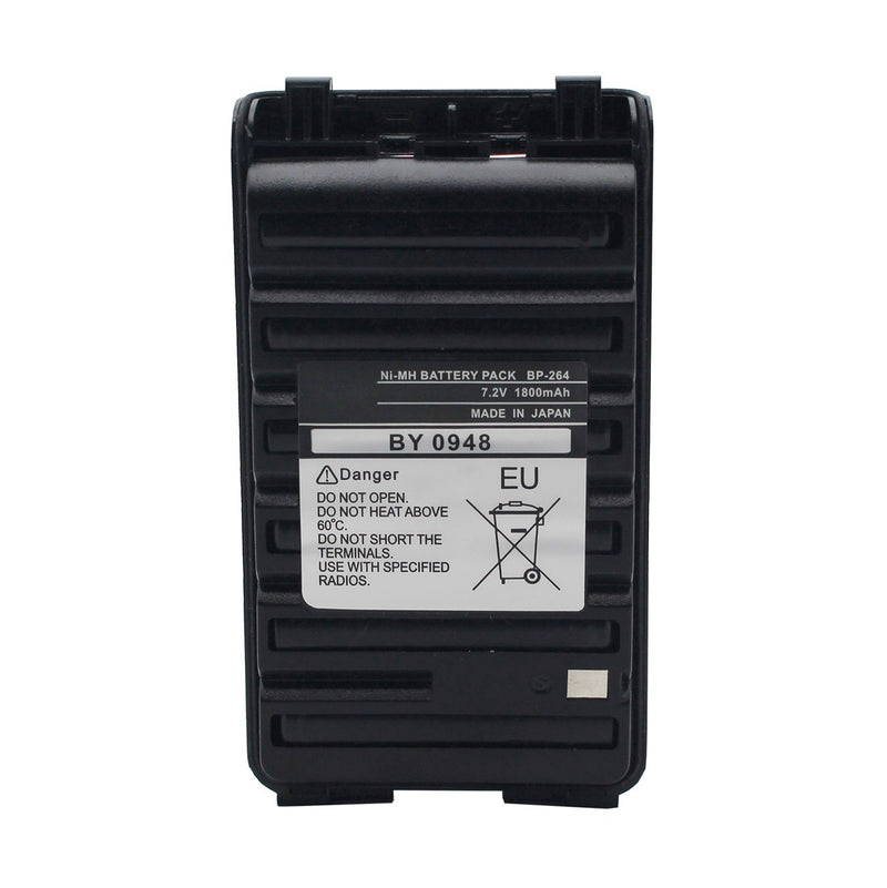 [Australia - AusPower] - Karier BP-264 1800mAh Ni-MH Battery for ICOM Radio IC-T70A IC-V80 IC-U80 IC-F3001 IC-F3101D IC-F3103D IC-F4101D F4001 BP265 with Belt Clip 