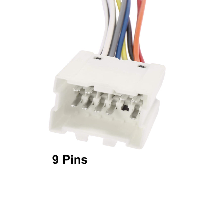 [Australia - AusPower] - X AUTOHAUX 70-7550 Car Stereo CD Player Wiring Harness Set Wire Radio Adapter Install Plug for Nissan 1995-2006 
