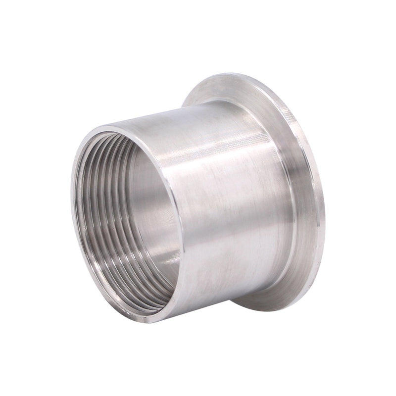 [Australia - AusPower] - DERNORD Sanitary Female Threaded Pipe Fitting to 2 Inch TRI CLAMP OD 64mm Ferrule (Pipe Size: 1-1/2" NPT) Pipe Size: 1-1/2" NPT 